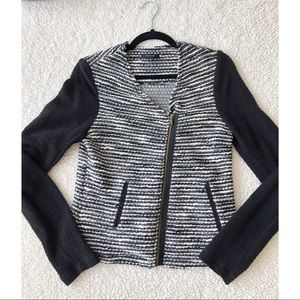 Drew Black & White Jacket